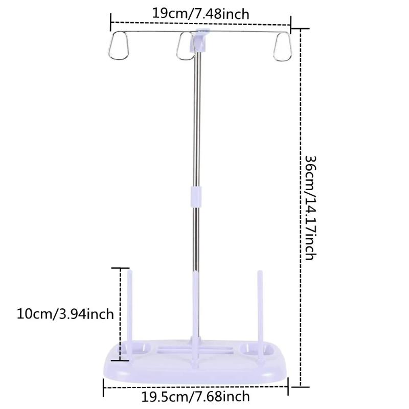 Serger Thread Cone - Portable Cone Thread Holder with Spool