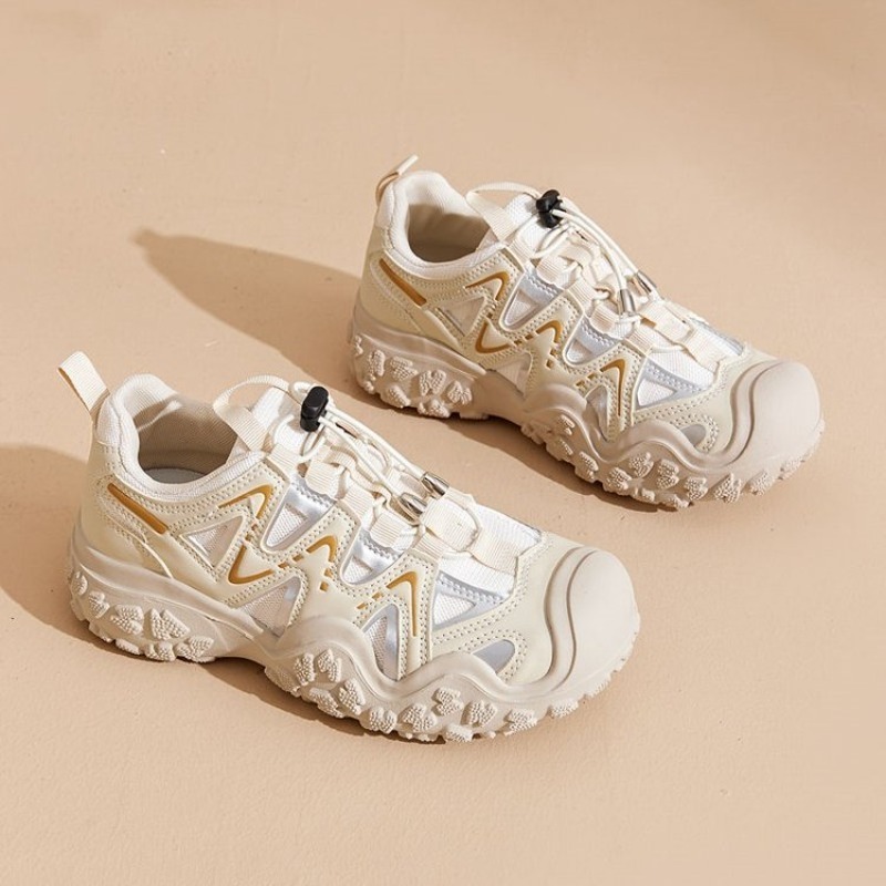 Sewing Technology - Ladies Outdoor Trekking Sneakers Mesh Breathable