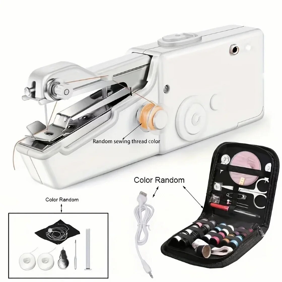 Sewing Technology - Mini Handheld Sewing Machine, Quick Sewing