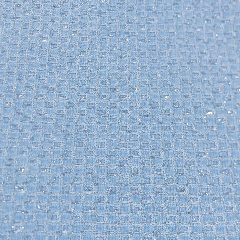 Small Lattice and Bright Wire  - đánh giá và giá Sewing Tweed Fabric