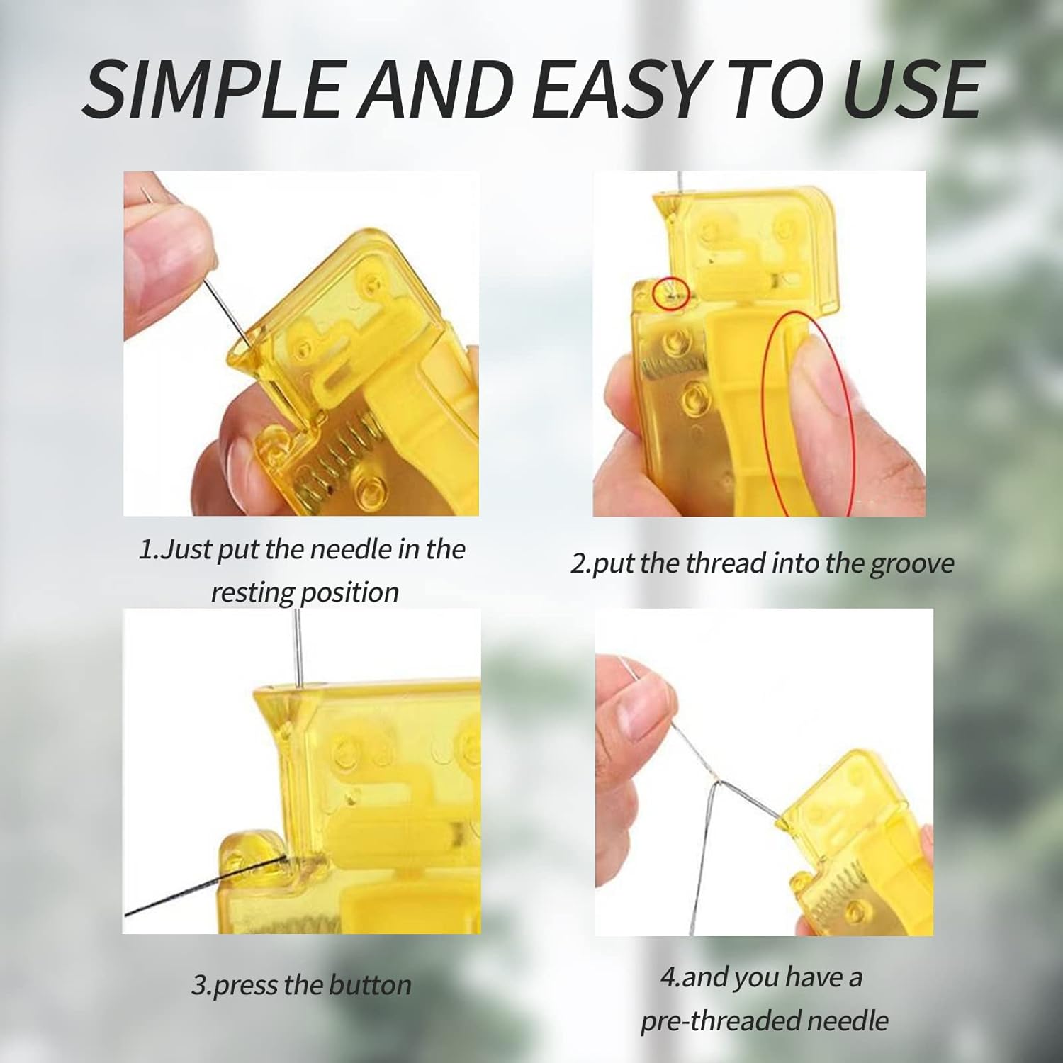 1-3Pcs Automatic Easy Needle T - đánh giá và giá Sewing Technology