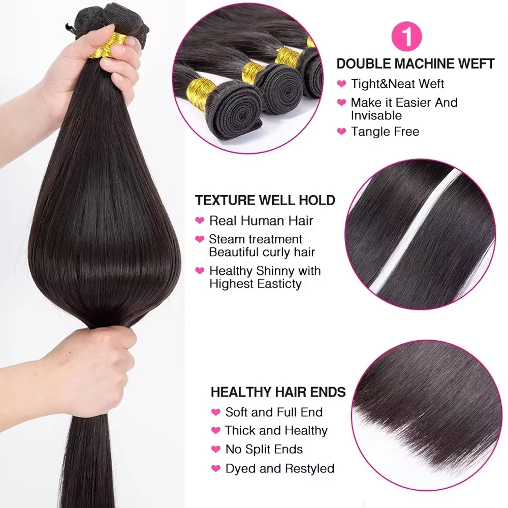 Indian Human Hair Bundles Bone - đánh giá và giá Sewing Technology