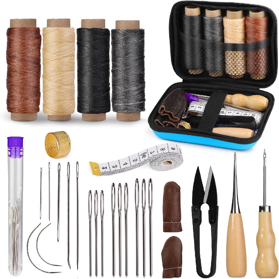 BUDDUR Leather Sewing Tools Ki - đánh giá và giá Textile Sewing Kit