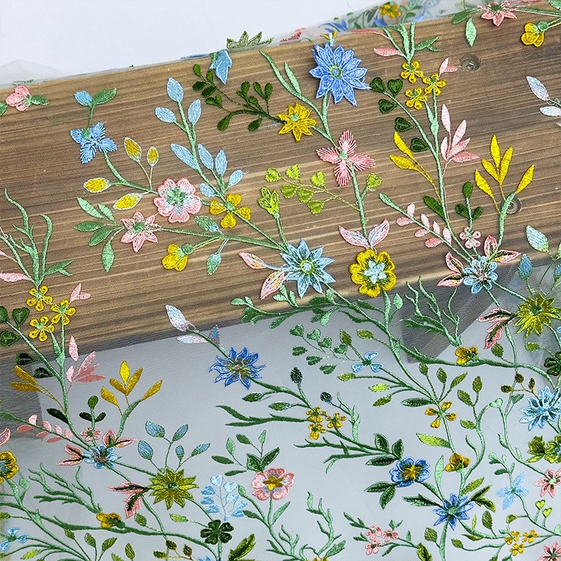90x130cm Floral Vine Embroider - đánh giá và giá Sewing Textiles