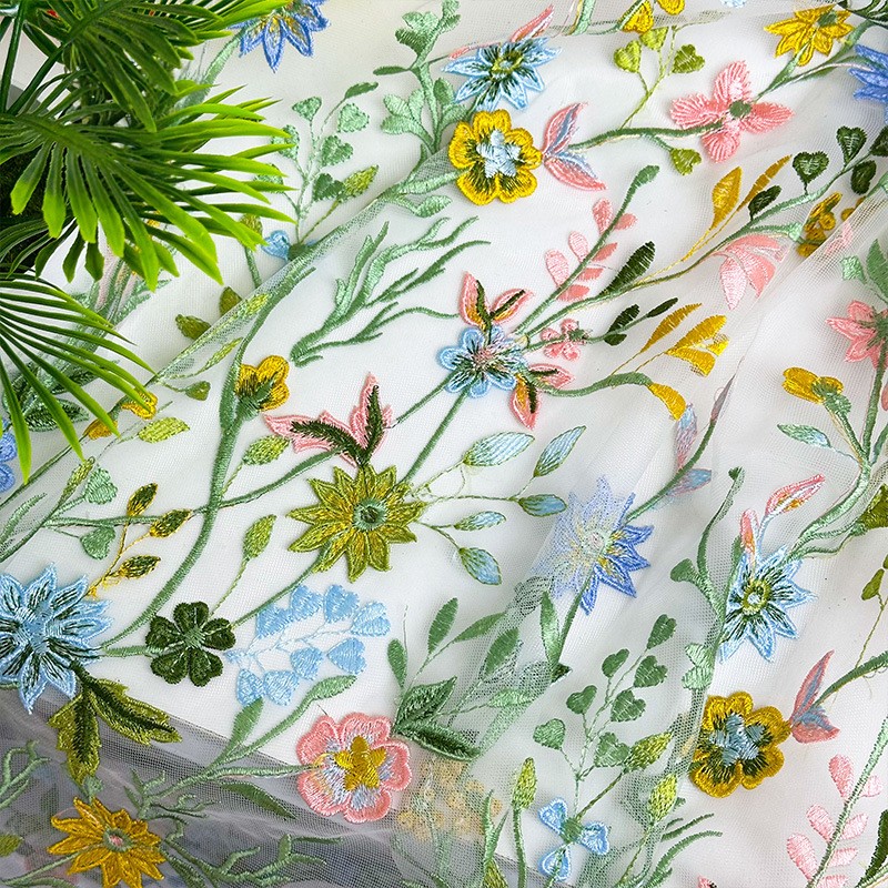 90x130cm Floral Vine Embroider - đánh giá và giá Sewing Textiles