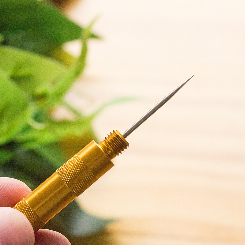 Mini Leather Sewing Awl Tool F - đánh giá và giá Textile Sewing Kit