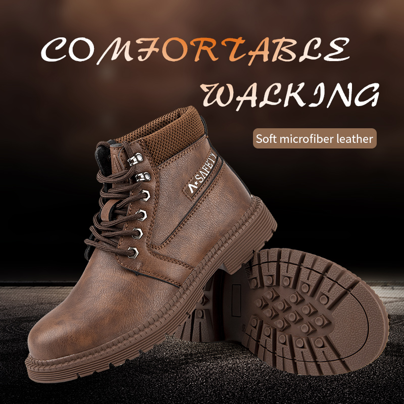 Unisex Safety Shoes Steel Toe  - đánh giá và giá Sewing Nylon
