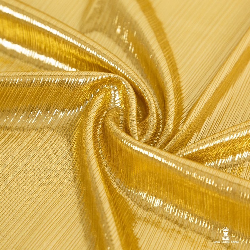 Golden Yellow Ribbed Knit Fabr - đánh giá và giá Sewing Knit