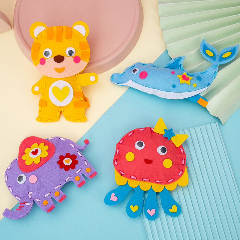 Cartoon Animal Sewing Craft Ki - đánh giá và giá Textile Sewing Kit