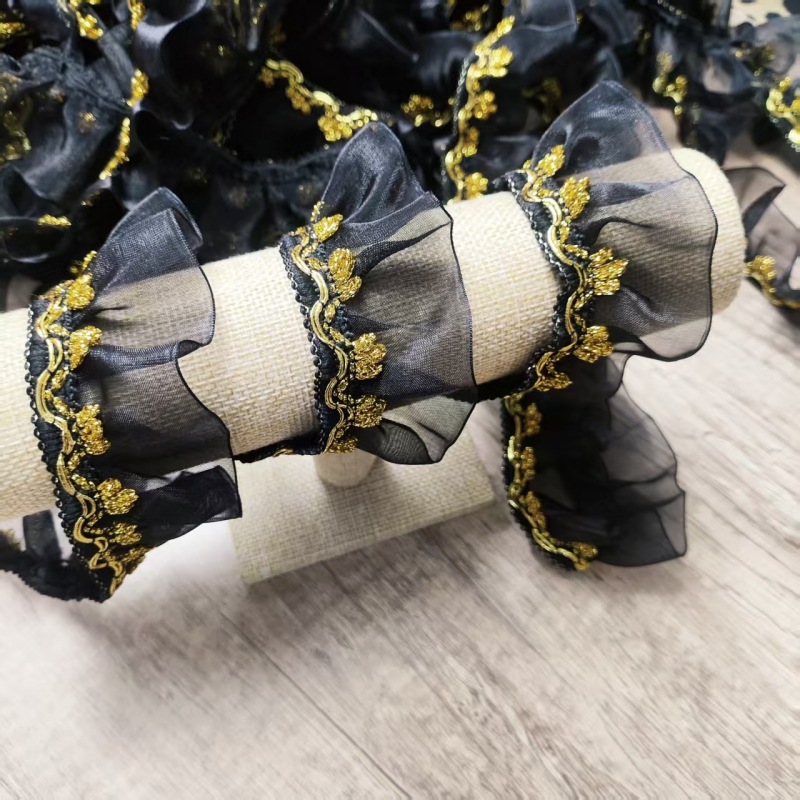3Yards5cm versatile black gold - đánh giá và giá Textile Sewing Factory