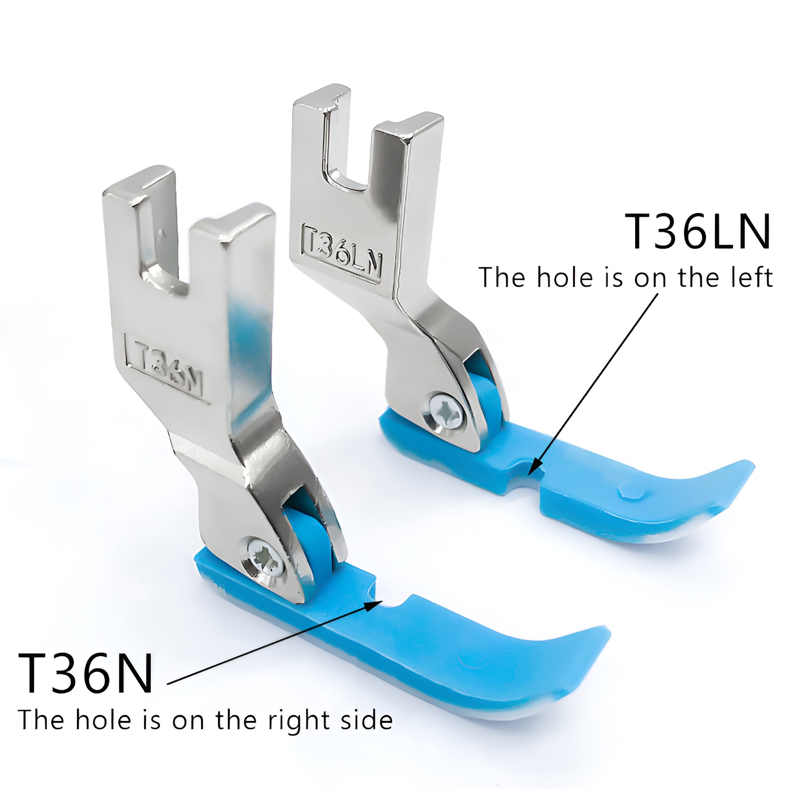 2pcs  left and right side pres - đánh giá và giá Zipper Foot Presser