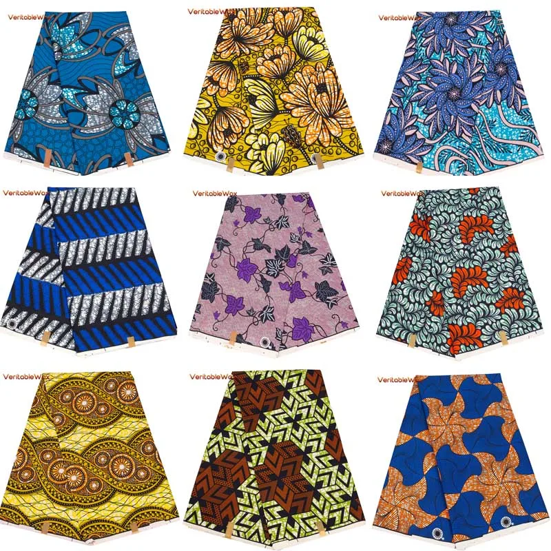 Ankara Châu Phi In Hình Miếng  - đánh giá và giá Sewing Batik