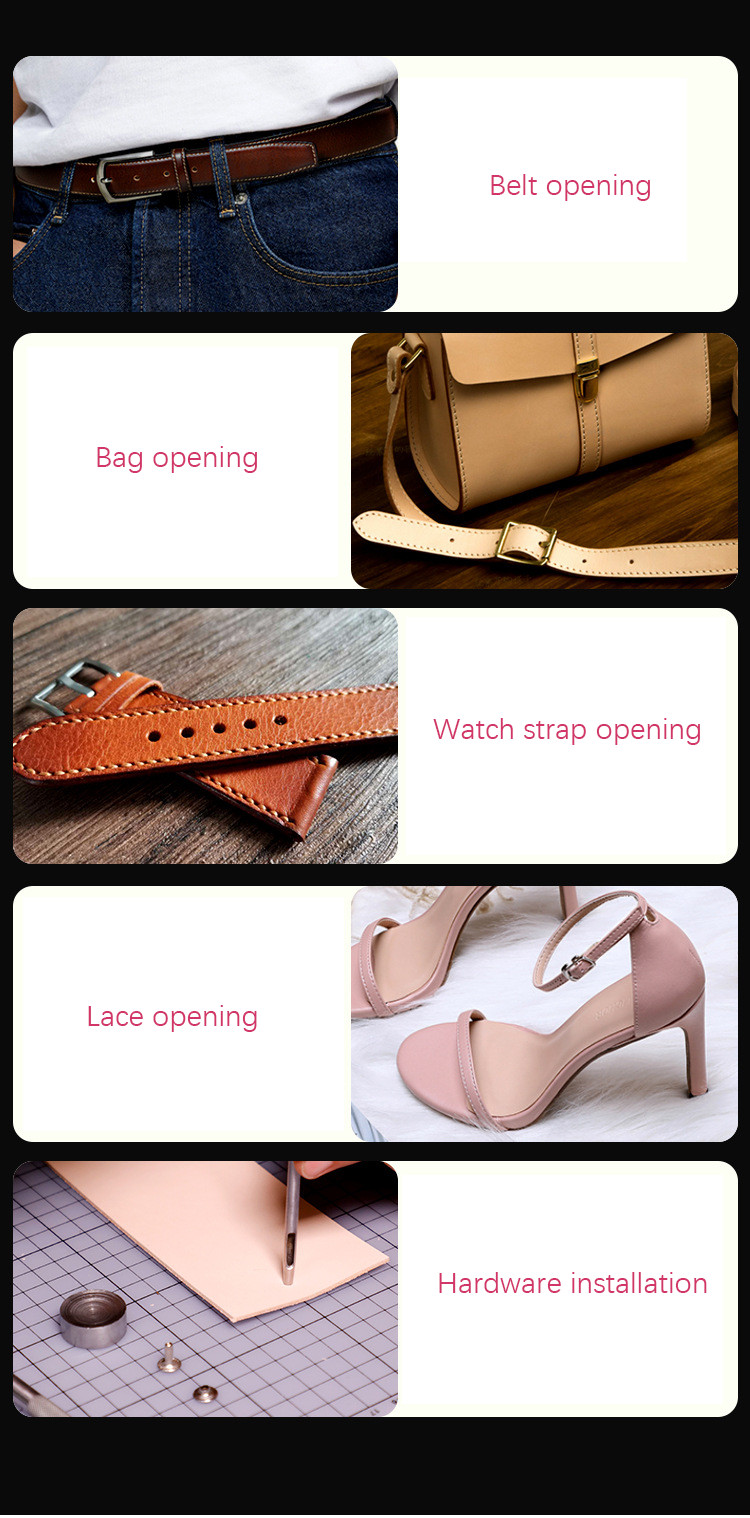 6Pcs/Set Leather Hole Punching - đánh giá và giá Textile Sewing Kit