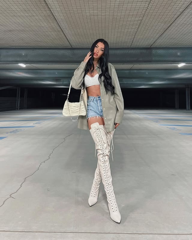 2025 Women sexy Pu Leather Boo - đánh giá và giá Sewing Nylon